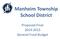 Manheim Township School District General Fund Budget