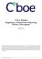 Cboe Europe Regulatory Transaction Reporting Service Description