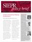 SIEPR policy brief. Is Policy Uncertainty Delaying the Recovery? About the Authors. By Scott R. Baker, Nicholas Bloom and Steven J.