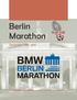 Berlin Marathon. September 29th, 2019