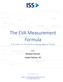 The EVA Measurement Formula A Primer on Economic Value Added (EVA)