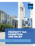 property tax exemption and relief
