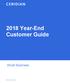 2018 Year-End Customer Guide