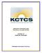 Kentucky Community and Technical College System Annual Budget. President Michael B. McCall