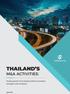 THAILAND S M&A ACTIVITIES: Positive growth trend despite political uncertainty and tight credit conditions