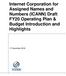 Internet Corporation for Assigned Names and Numbers (ICANN) Draft FY20 Operating Plan & Budget Introduction and Highlights
