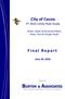 City of Cocoa FY 2010 Utility Rate Study. Final Report. Water, Sewer & Reclaimed Water Rates, Fees & Charges Study. Prepared by: