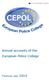 Ref. Ares(2015) /06/2015. Annual accounts of the European Police College