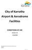 City of Karratha Airport & Aerodrome Facilities
