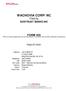 WACHOVIA CORP/ NC Filed by SUNTRUST BANKS INC