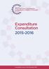 Police and Crime Commissioner form South Wales Expenditure Consultation 2015/16