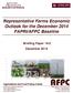 Representative Farms Economic Outlook for the December 2014 FAPRI/AFPC Baseline Briefing Paper 14-2 December 2014