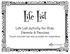 Life List. Life List Activity for Kids, Parents & Families. Guide includes tips and prompts for inspiration.