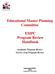 Educational Master Planning Committee. EMPC Program Review Handbook. Academic Program Review Service Area Program Review