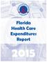 Florida Health Care Expenditures Report