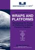 WRAPS AND PLATFORMS. Harnessing the Power of Platforms to Deliver Pension Freedom. Fifth Annual Conference on