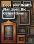 Does Your Health Plan Span the Generations