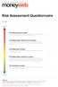 Risk Assessment Questionnaire