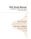 PAK Study Manual Foundations of CFE (CFE) Exam Fall 2015 Edition