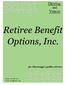 Retiree Benefit Options, Inc.