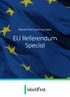World First briefing note: EU Referendum Special