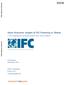 Socio-Economic Impact of IFC Financing in Ghana