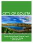 CITY OF GOLETA Comprehensive Annual Financial Report for Fiscal Year Ending June 30, 2015