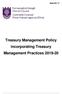 Appendix 1C. Treasury Management Policy incorporating Treasury Management Practices