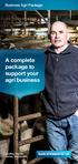 Business Agri Package. A complete package to support your agri business. Geoffrey Stewart, Farmer, Magherafelt