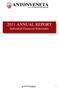 2011 ANNUAL REPORT Individual Financial Statements