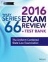 WILEY SERIES 66 EXAM REVIEW 2016