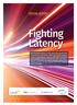 Fighting Latency SPECIAL REPORT