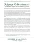 Science & Sentiment. A Quantitative Analysis of Warren Buffett s CEO Letters