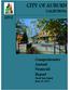 CITY OF AUBURN CALIFORNIA Comprehensive Annual Financial Report