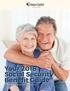 Your 2018 Social Security Benefit Guide. by Tom Breiter, Integra Capital Advisors