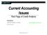 Current Accounting Issues Red Flags of Credit Analysis
