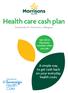 Health care cash plan
