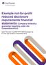 Example not-for-profit reduced disclosure requirements financial statements (Company limited by guarantee reporting under the Corporations Act)