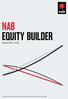 NAB EQUITY BUILDER. September National Australia Bank Limited ABN AFSL and Australian Credit Licence