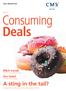 A sting in the tail? M&A trends In the consumer products sector. Our latest Consumer products deals. Issue 4