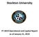 Stockton University FY 2019 Operational and Capital Report as of January 31, 2019