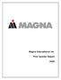 24MAR Magna International Inc. First Quarter Report