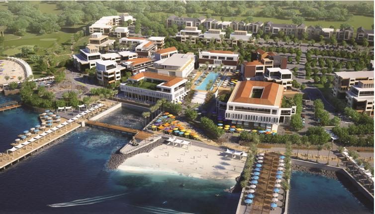 BUSINESS REVIEW vii) Marina: the development will take advantage of the water frontage to develop a marina that will provide a variety of water activities that will provide unique experience to