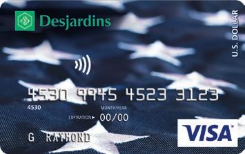 U.S. Exclusive to Desjardins credit cardholders ANNUAL FEE US$30 1 INTEREST RATE 19.