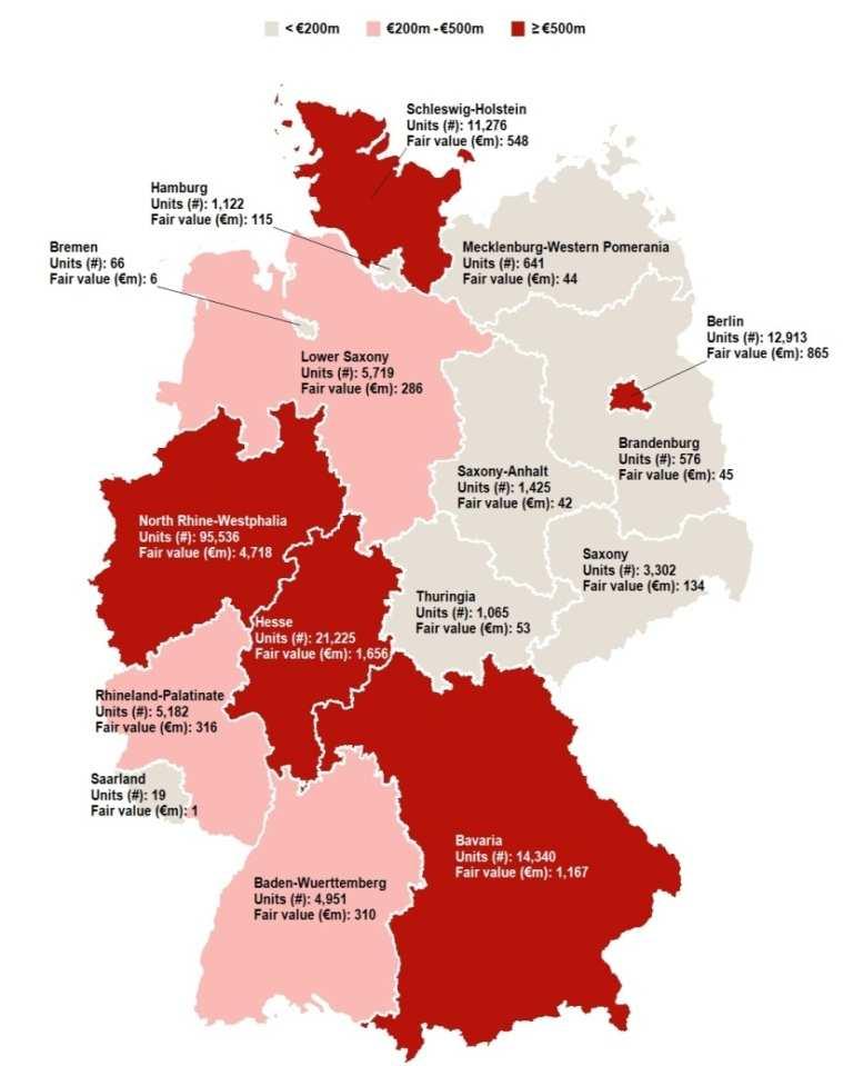 Key facts & figures about Deutsche Annington Key Facts 9M 2013 Top 5 European real estate company 1 and the largest German residential firm² 179k residential units across Germany, 97% by fair value