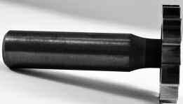 Narrow Width Woodruff Keyseat Cutters High Speed Steel 1/2" Shank Cutter Cutter Shank Width Diameter Lengh Part No.