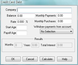 83 Calculate Credit Card Debt Payoff Figure 34 Credit Card Debt Payoff Calculator This calculator calculates the number of months it will take to pay off a credit card Balance.