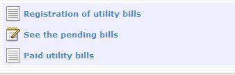 Utility bills Via CCB Online, you may pay your utility bills.