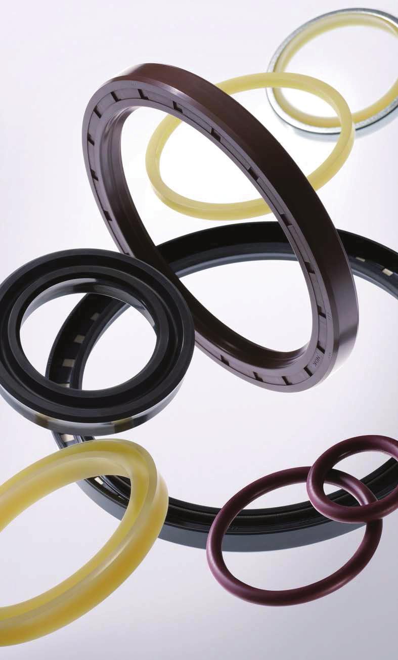 NOK Major Products: Oil Seals Oil seals are a functional part to seal oil.