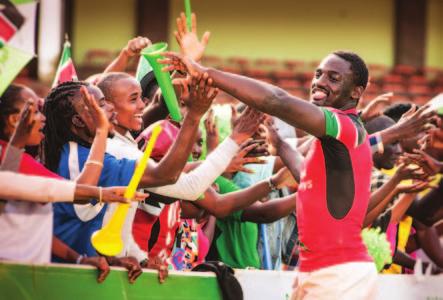 5 MILLION Safaricom Rugby Sevens Series With our involvement over the years popularity of rugby has grown in leaps and bounds. Safaricom was title sponsor for the entire Safaricom Sevens circuit.